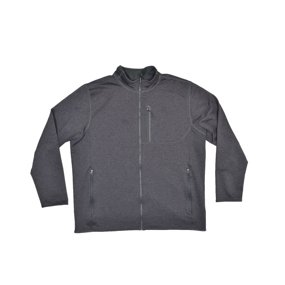 The North Face Men's Black Full Zip Fleece Jacket Size 2XL/2TG Zip Pocket - Picture 1 of 8